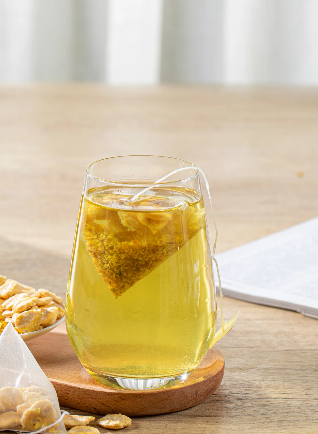 Vbleaf Gold supplied photograph showing osmanthus served cup.